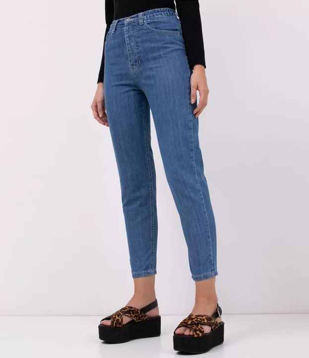 Calça Jeans Mom com Elástico na Cintura  - Lojas Renner | Lojas Renner (BR)