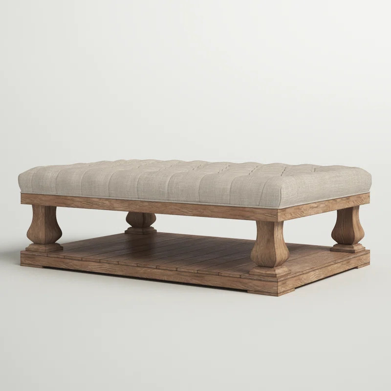 Three Posts™ Gowans Floor Shelf Coffee Table with Storage & Reviews | Wayfair | Wayfair North America