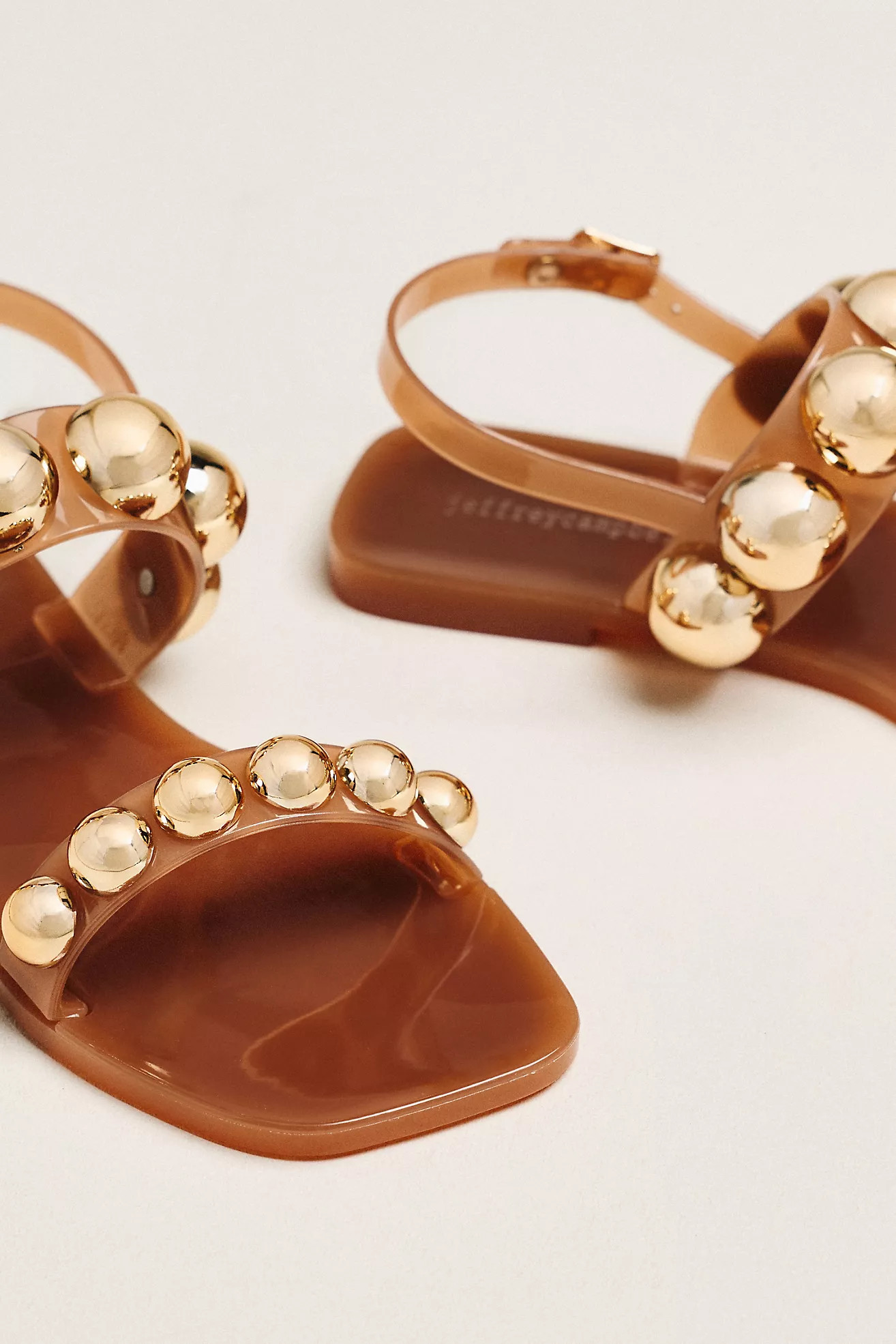 Jeffrey Campbell Gum Drop Studded Jelly Sandals | Anthropologie (US)