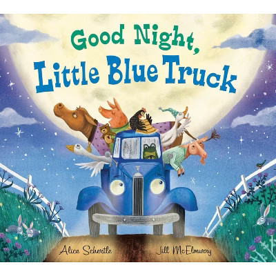 Good Night, Little Blue Truck Board Book - by  Alice Schertle | Target