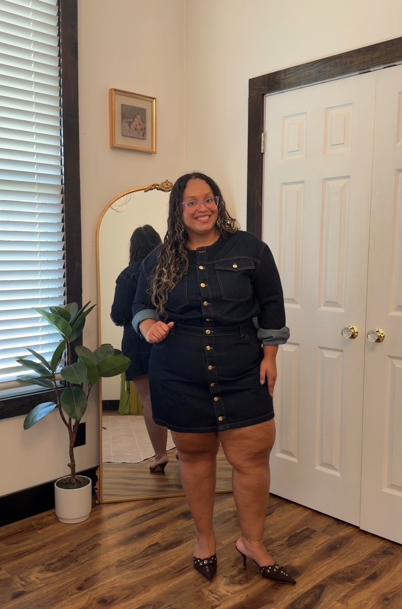 The PERFECT denim dress $32 I’m wearing the XXL the quality is FABULOUS @Walmart #walmartpartner #walmartstyle @walmartstyle

#LTKSaleAlert #LTKPlusSize #LTKPetite