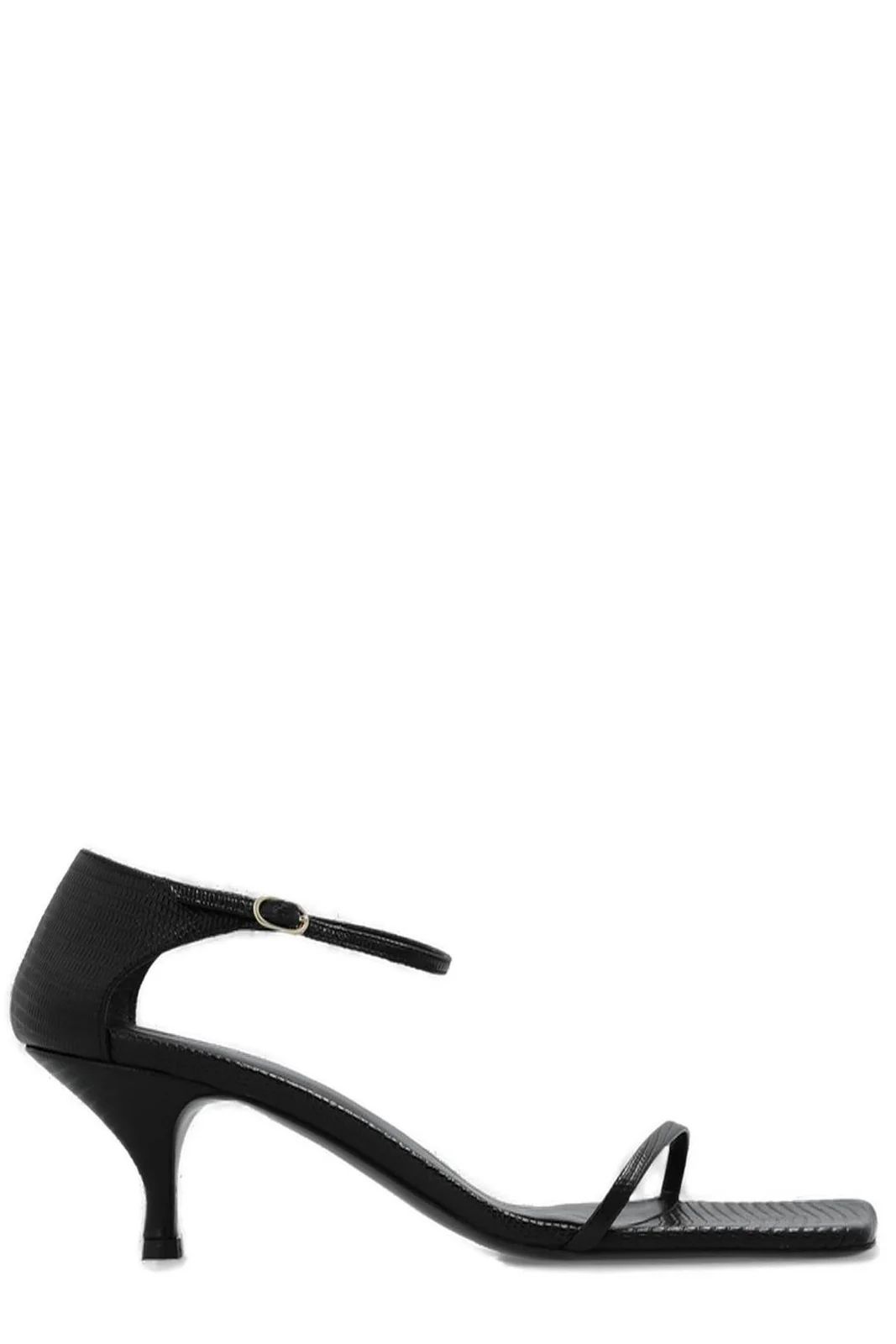 Totême Square Toe Heeled Sandals | Cettire Global