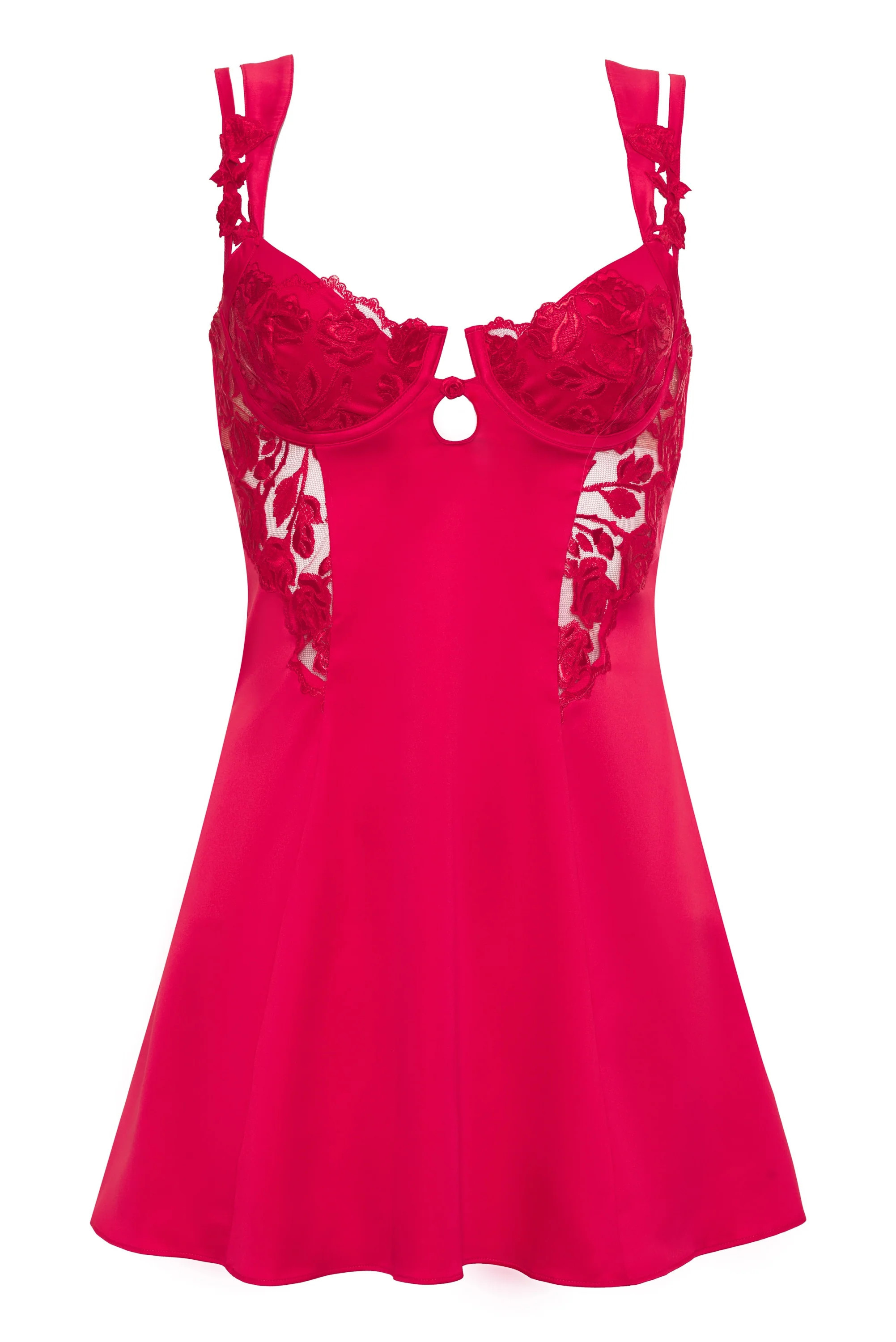 Romantic Roses Printed Slip Dress | For Love & Lemons