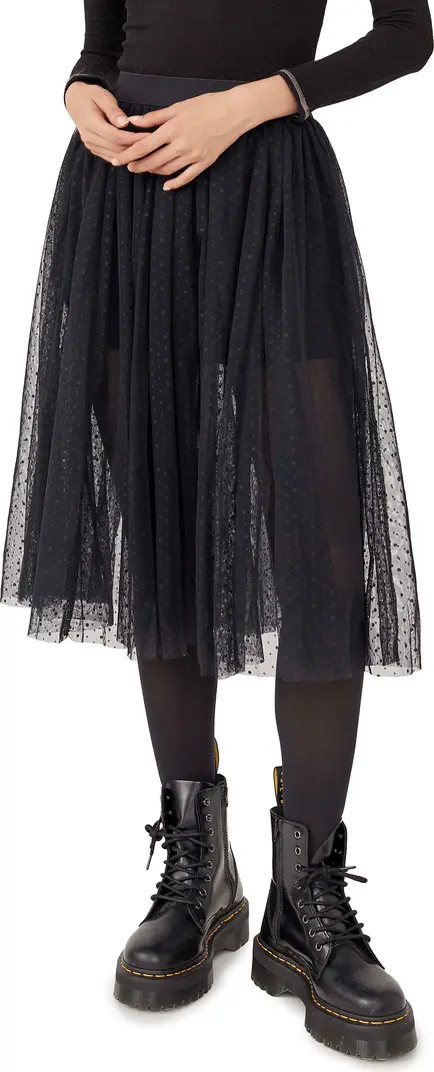 Free People Eden Tulle Midi Skirt | Nordstromrack | Nordstrom Rack