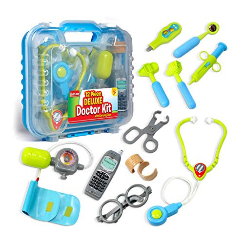 Kidzlane Doctor Kit for Kids | Kids Doctor Playset with Electronic Stethoscope | Christmas Toy Me... | Amazon (US)