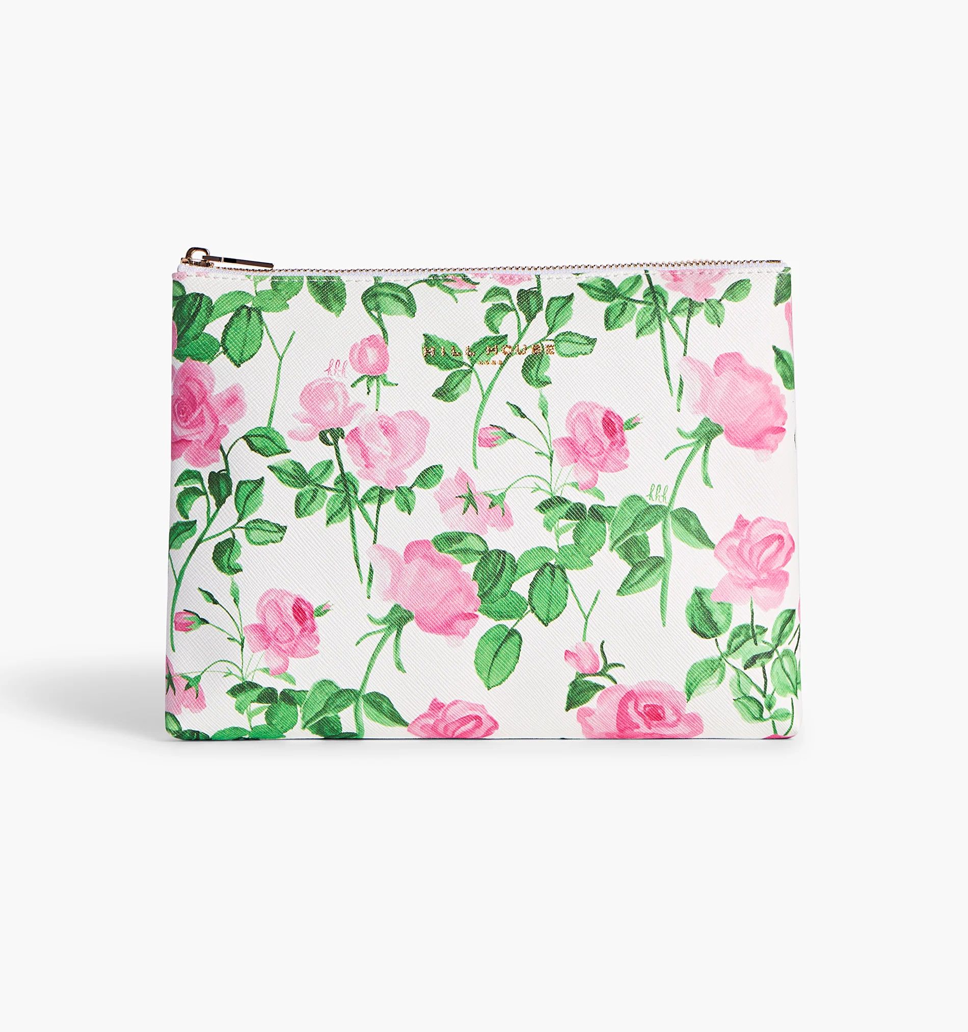 The Going Out Pouch - Pink Roses | Hill House Home