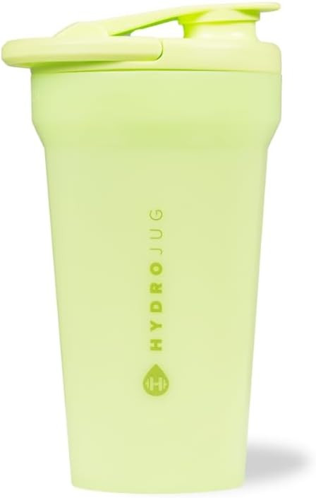 Hydrojug 20 oz Noiseless Shaker Bottle – 100% Leakproof Shaker Cup for Protein Mixes, Pre-Worko... | Amazon (US)