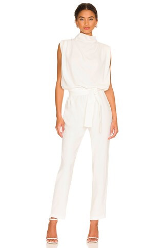 Amanda Uprichard X REVOLVE Fabienne Jumpsuit in Ivory from Revolve.com | Revolve Clothing (Global)