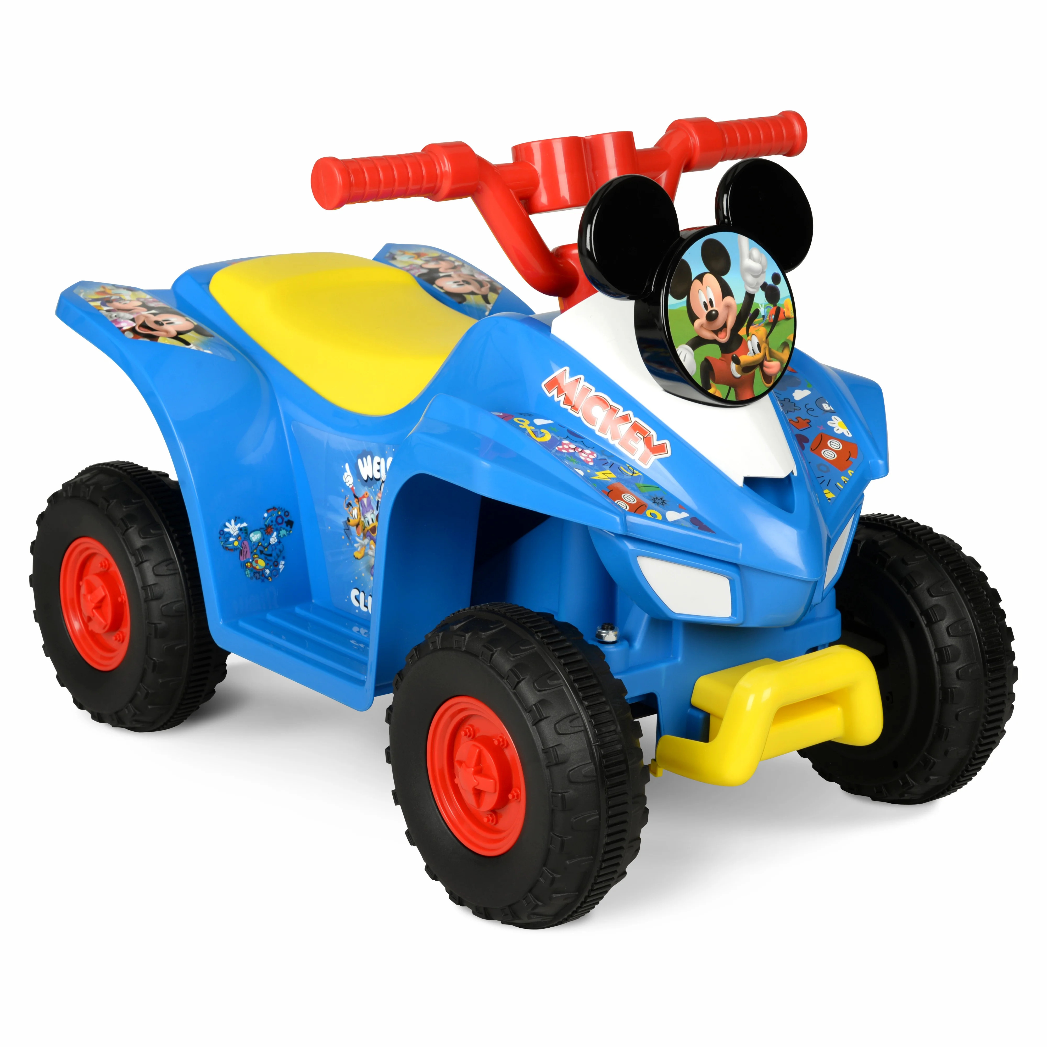 Disney Mickey and Friends 6V ATV Powered Ride-On Toy | Walmart (US)
