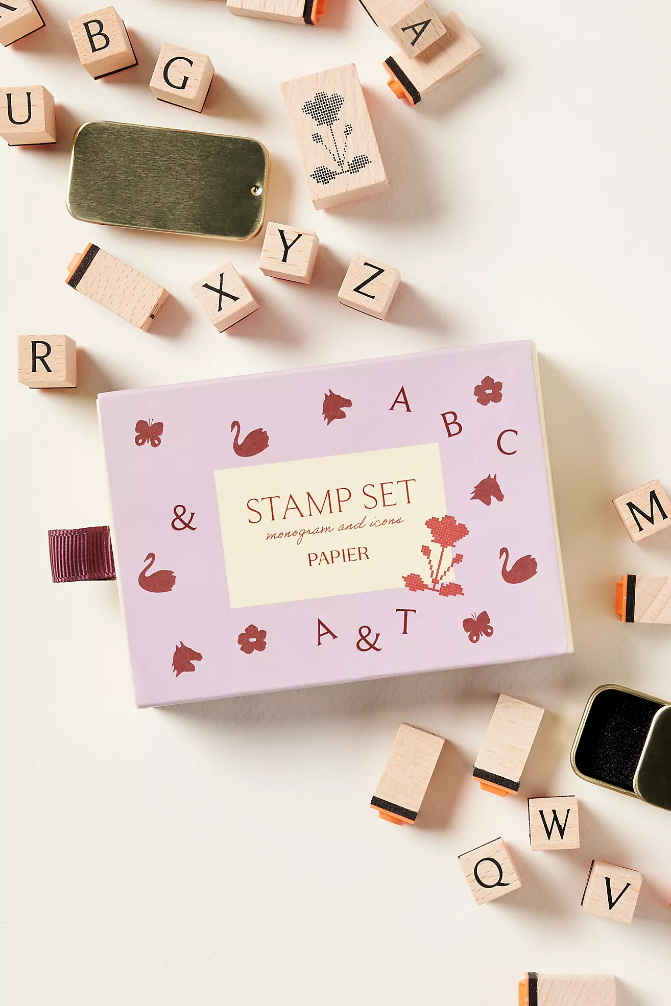 Anthropologie x Papier Stamp Set | Anthropologie (US)
