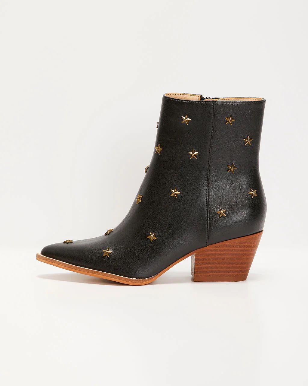 Audrie Star Studded Western Booties | VICI Collection