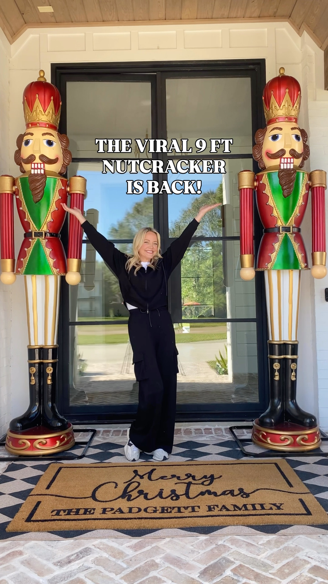He’s BAAAACK! My viral 9ft Nutcracker is back again this year for the holiday season! These sold out fast last year so don’t wait! 

Nutcrackers / rug / rugs / doormat / front porch / Christmas / Christmas decor / holiday / holiday decor / SPANX / Walmart fashion 

#LTKSeasonal #LTKHome #LTKFamily