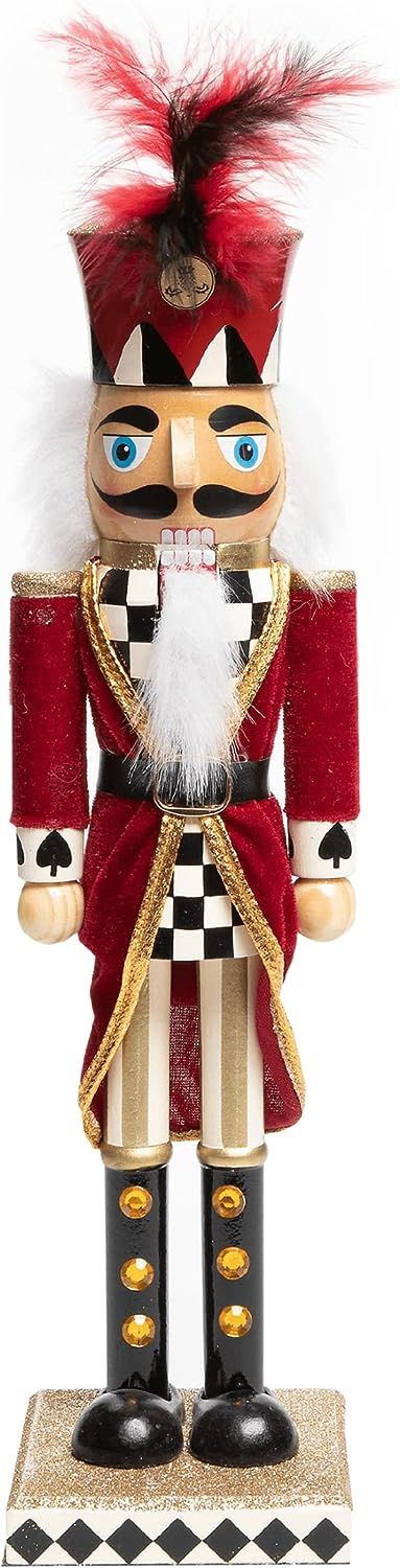 MACKENZIE-CHILDS Castle Guard Nutcracker Small Figure, Christmas Decoration, Holiday Collectible | Amazon (US)