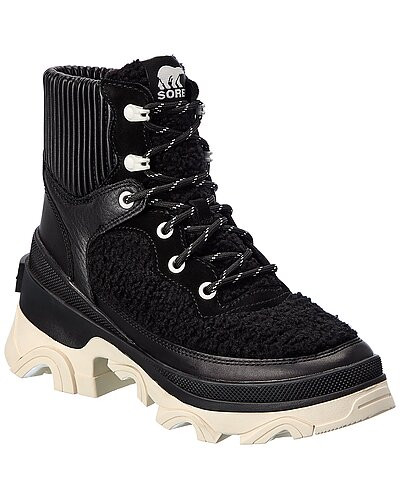 SOREL Brex Cozy Lace WP Leather & Suede Boot | Rue La La