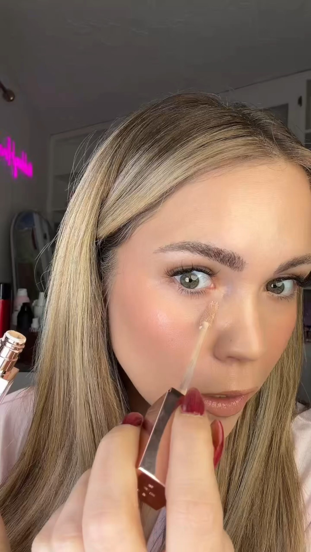 Self setting concealer that brightens the under eyes but doesn’t leave you cakey! 🤎 I’m wearing shade Fair Roses Neutral

#LTKBeauty #LTKgrwm #LTKdayinmylife