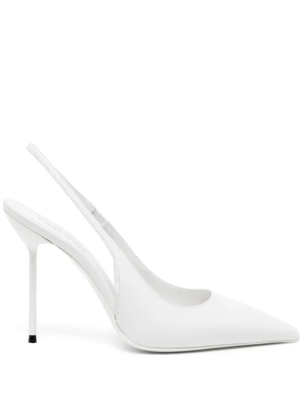 Paris Texas 100mm Lidia Pumps | White | FARFETCH | Farfetch Global