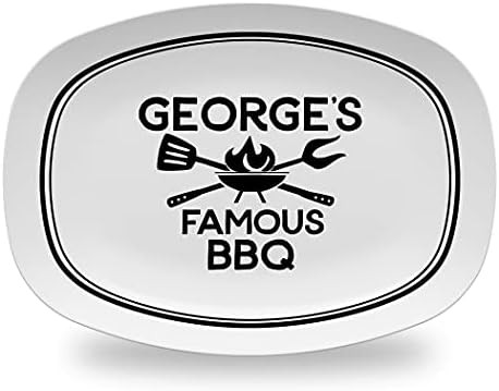 Tiny Expressions - Personalized BBQ Grill Platter with Customized Name for Father’s Day | Great... | Amazon (US)