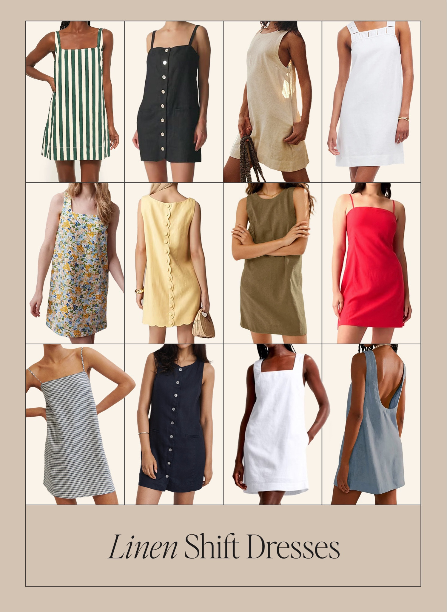 linen shift dresses!

#LTKSummerSales #LTKSeasonal #LTKStyleTip