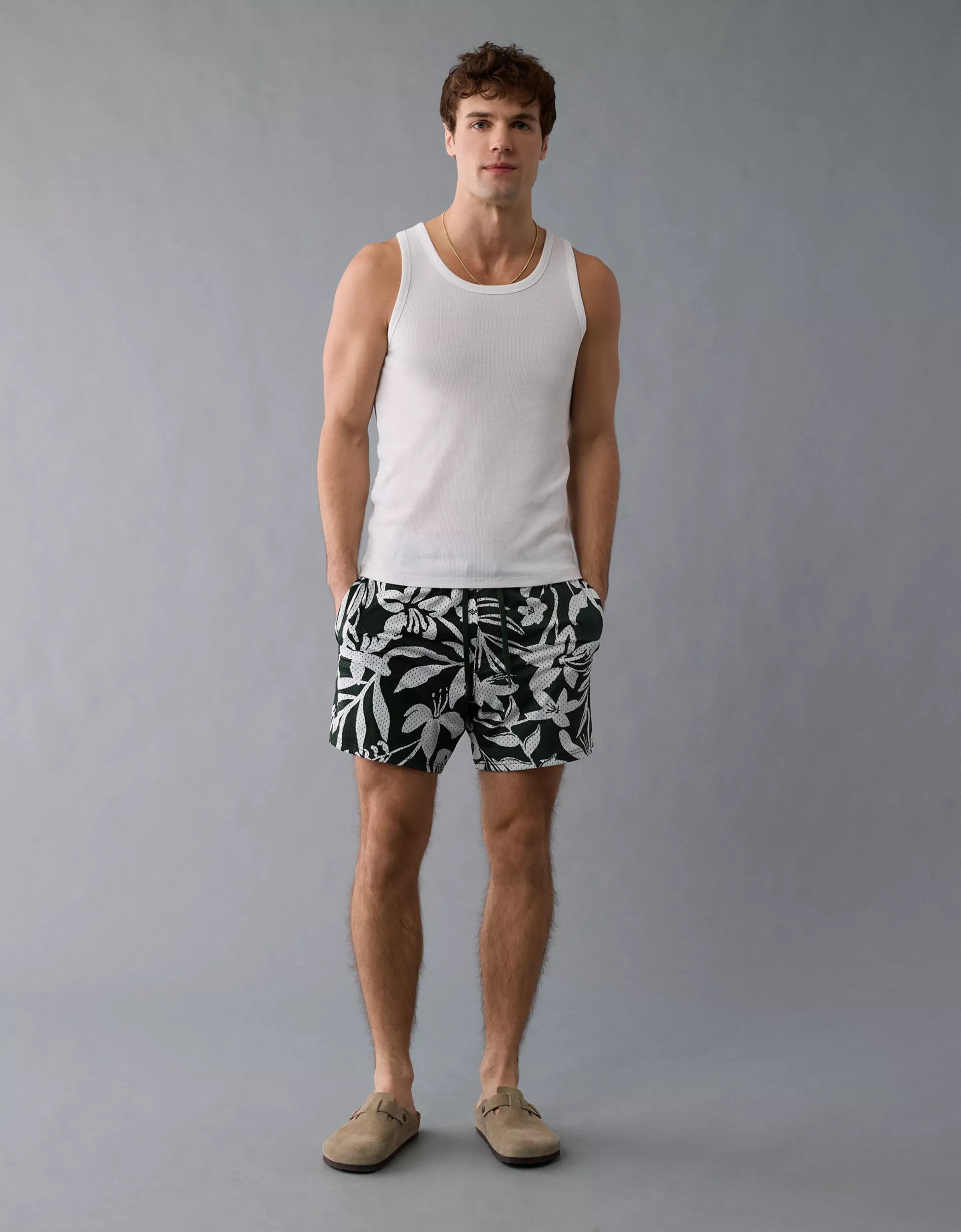AE Sofa Surfin' 6" Mesh Lounge Short | American Eagle Outfitters (US & CA)