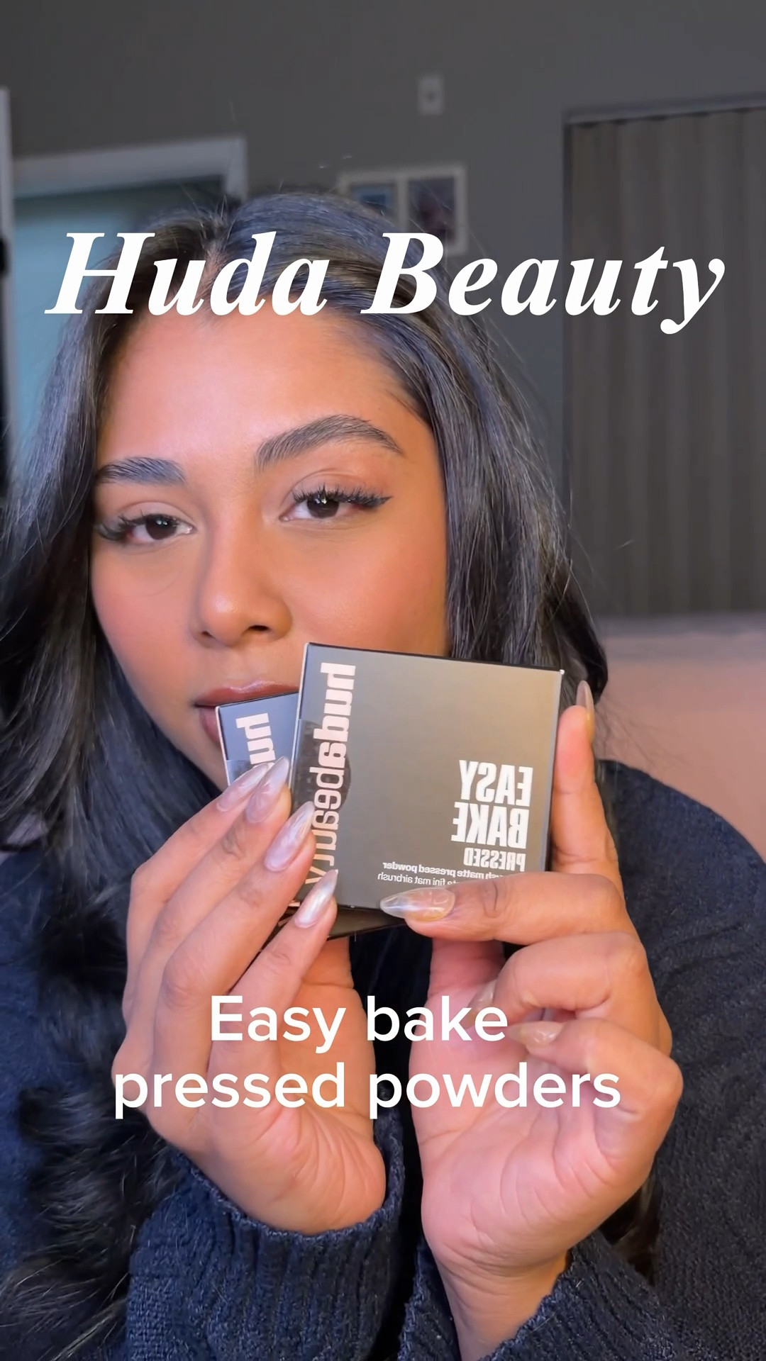 Best pressed powder of 2026! @hudabeauty 
Trying the easybake airbrush pressed powder in “Banana Bread” and “Peach Cupcake”
#hudabeauty #easybake #pressedpowder #browngirlmakeup #nofilter 

#LTKwinter #LTKcanada #LTKbeauty