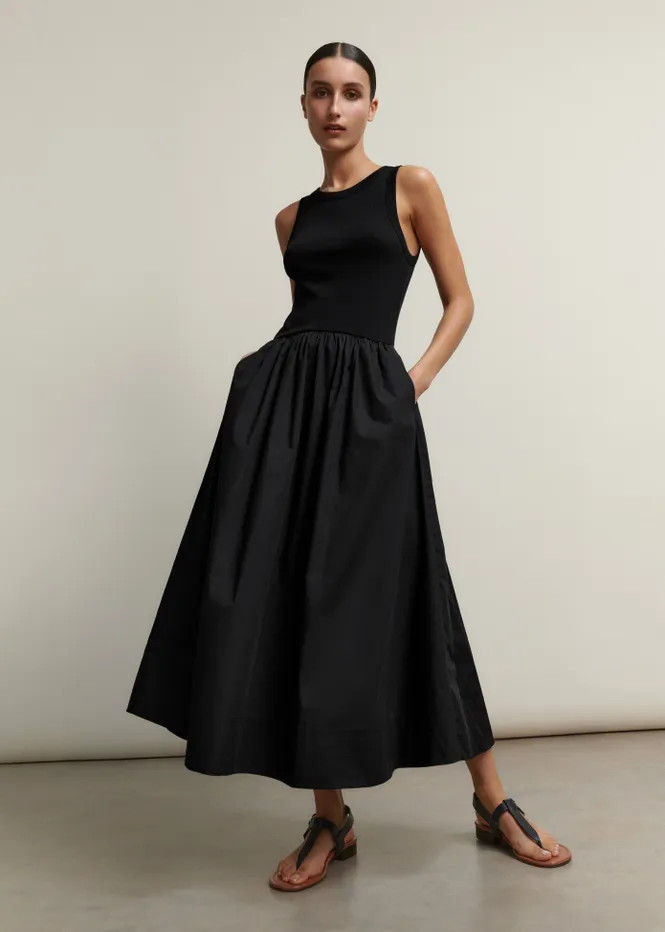 Mixed Media Maxi Dress | ME+EM Global (Excluding US)