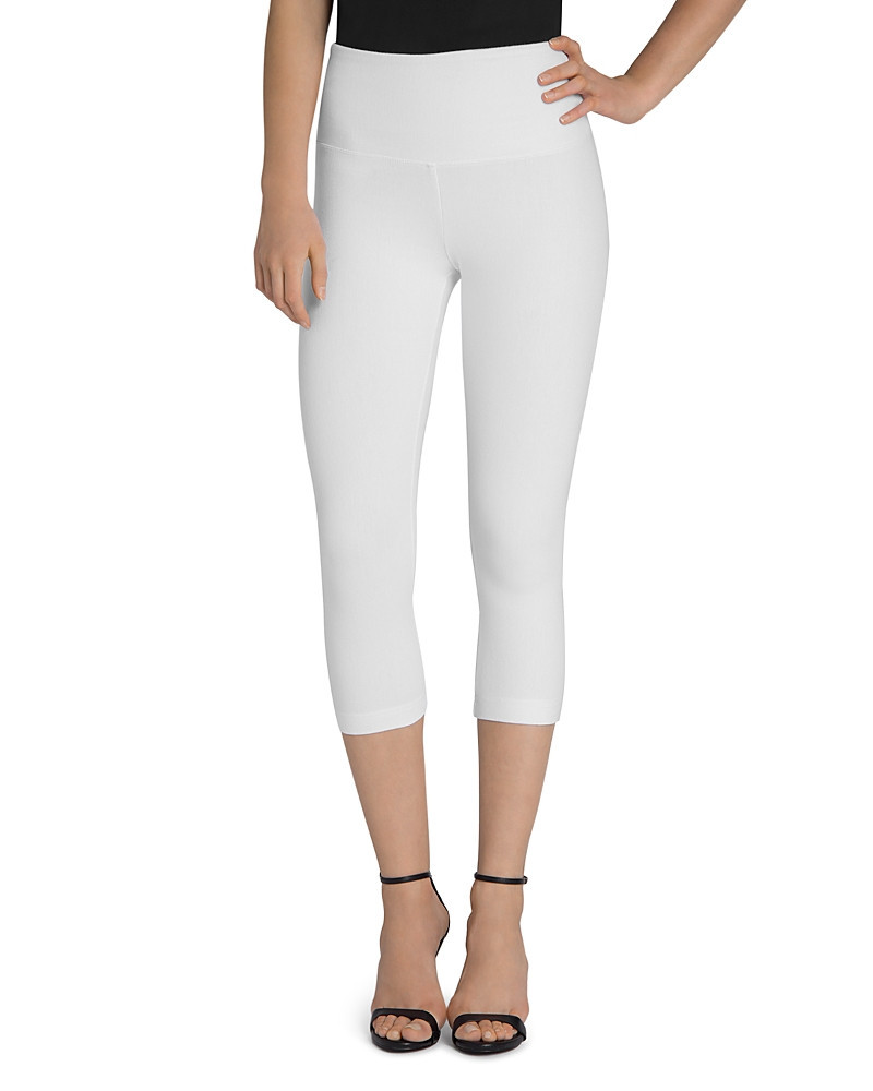 Lysse Denim Capri Leggings in White | Bloomingdale's (US)