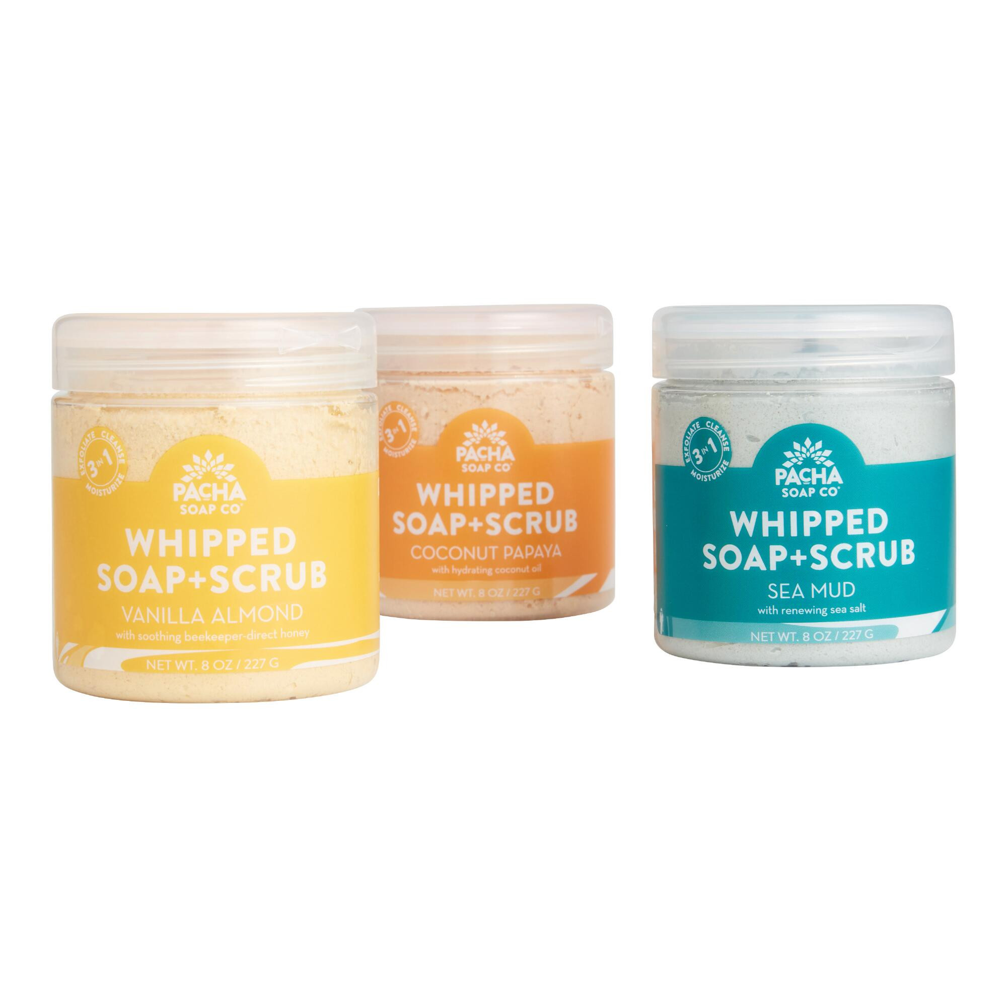 Pacha Whipped Soap and Scrub Collection | World Market