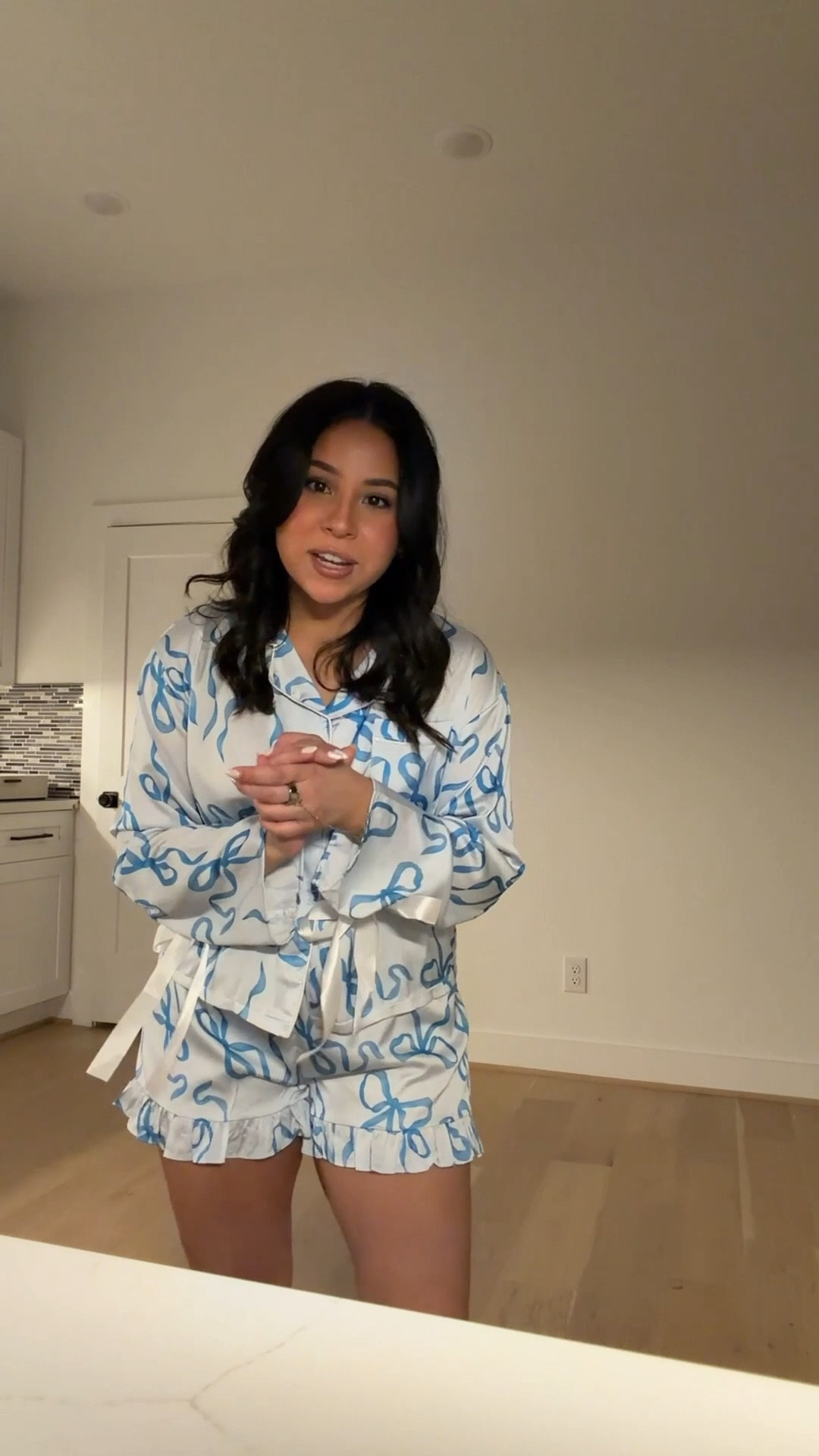 Pajamas: small 
Slippers: 6.5

#LTKPetite #LTKootd #LTKFindsUnder50