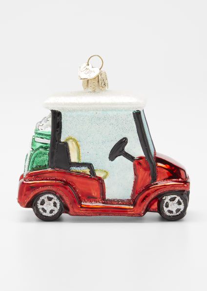 Old World Christmas Golf Cart Holiday Ornament | Bergdorf Goodman