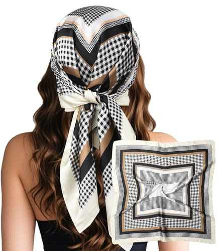 Sumolux Head Hair Scarf for Women Like Satin Silk Scarf Bandana | Amazon (US)