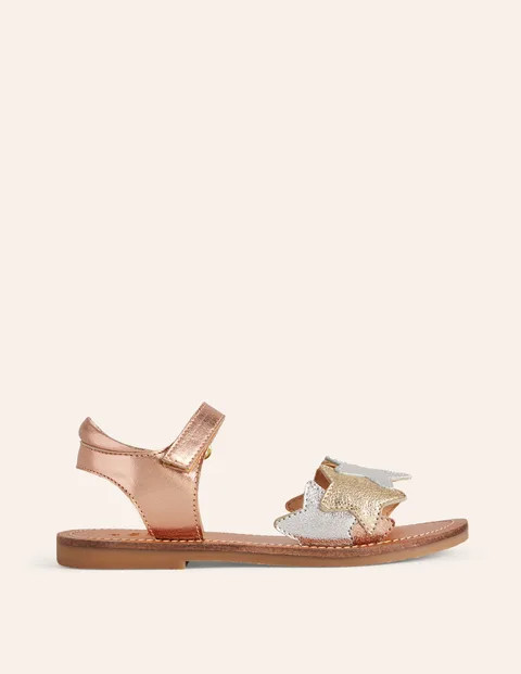 Metallic Star Sandals | Boden (US)