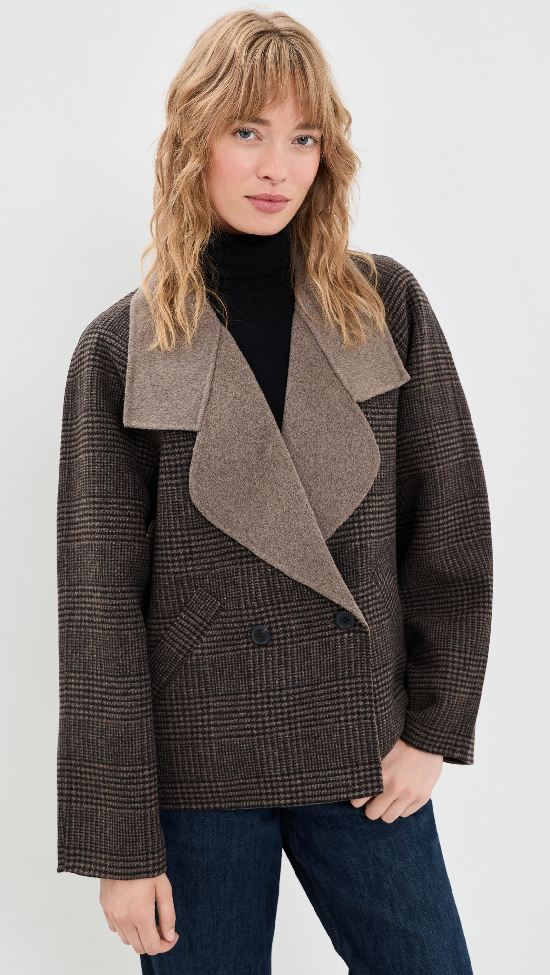 Favorite Daughter The Cameron Coat Ganache Houndstooth S | Shopbop