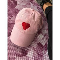 Embroidered Heart Dad Hat Valentine's Day Couple Gift | Etsy (US)