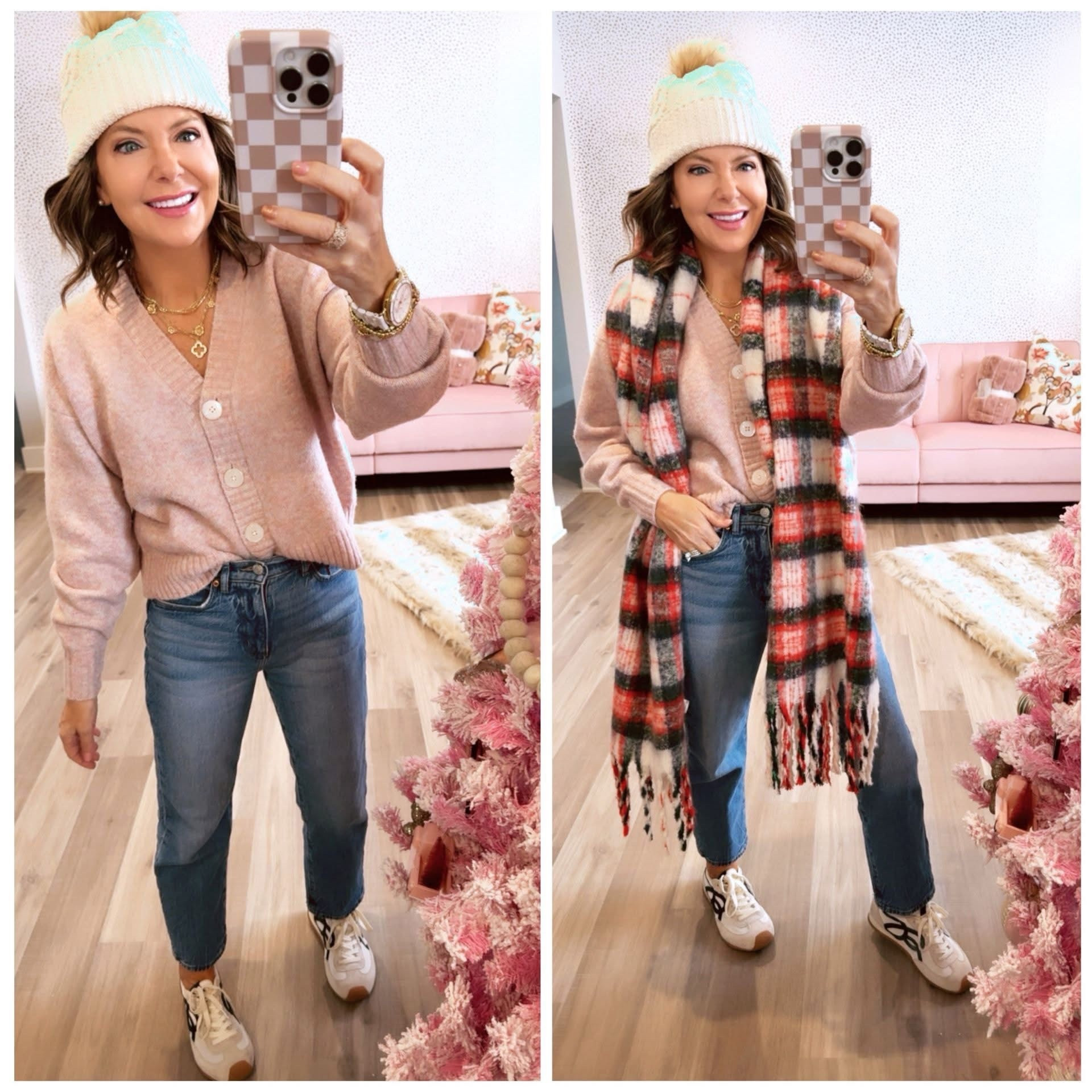 Good Morning! Happy weekend to you! 💗

OOTD yesterday 🎀

This scarf has my heart!

#LTKdayinmylife #LTKHoliday
