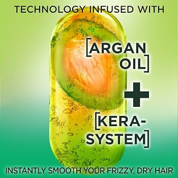 Garnier Fructis Sleek & Shine Anti-Frizz Serum, Frizzy, Dry, Unmanageable Hair, 5.1 fl. Oz (Packa... | Amazon (US)