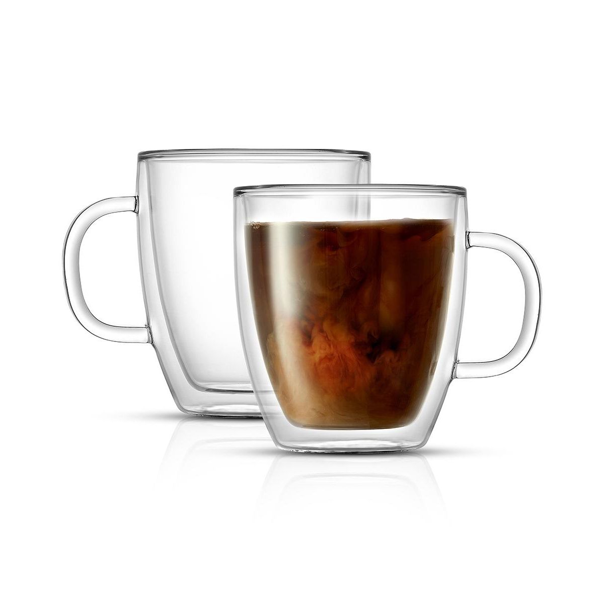 JoyJolt Savor Double Wall Coffee Mugs Set of 2 | Macys (US)