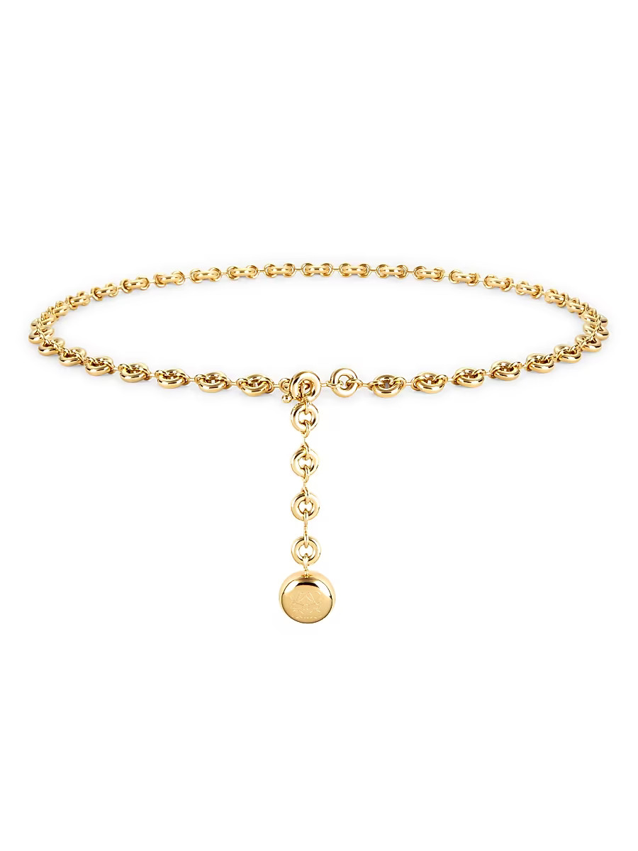 Women's Donut Chain Belt - Gold - Size XS | Saks Fifth Avenue