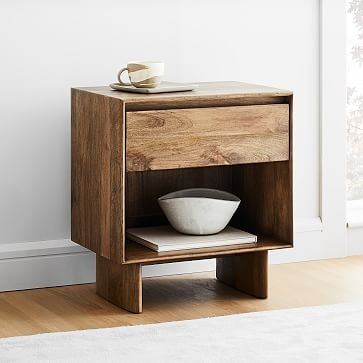 Anton Solid Wood Nightstand | West Elm (US)