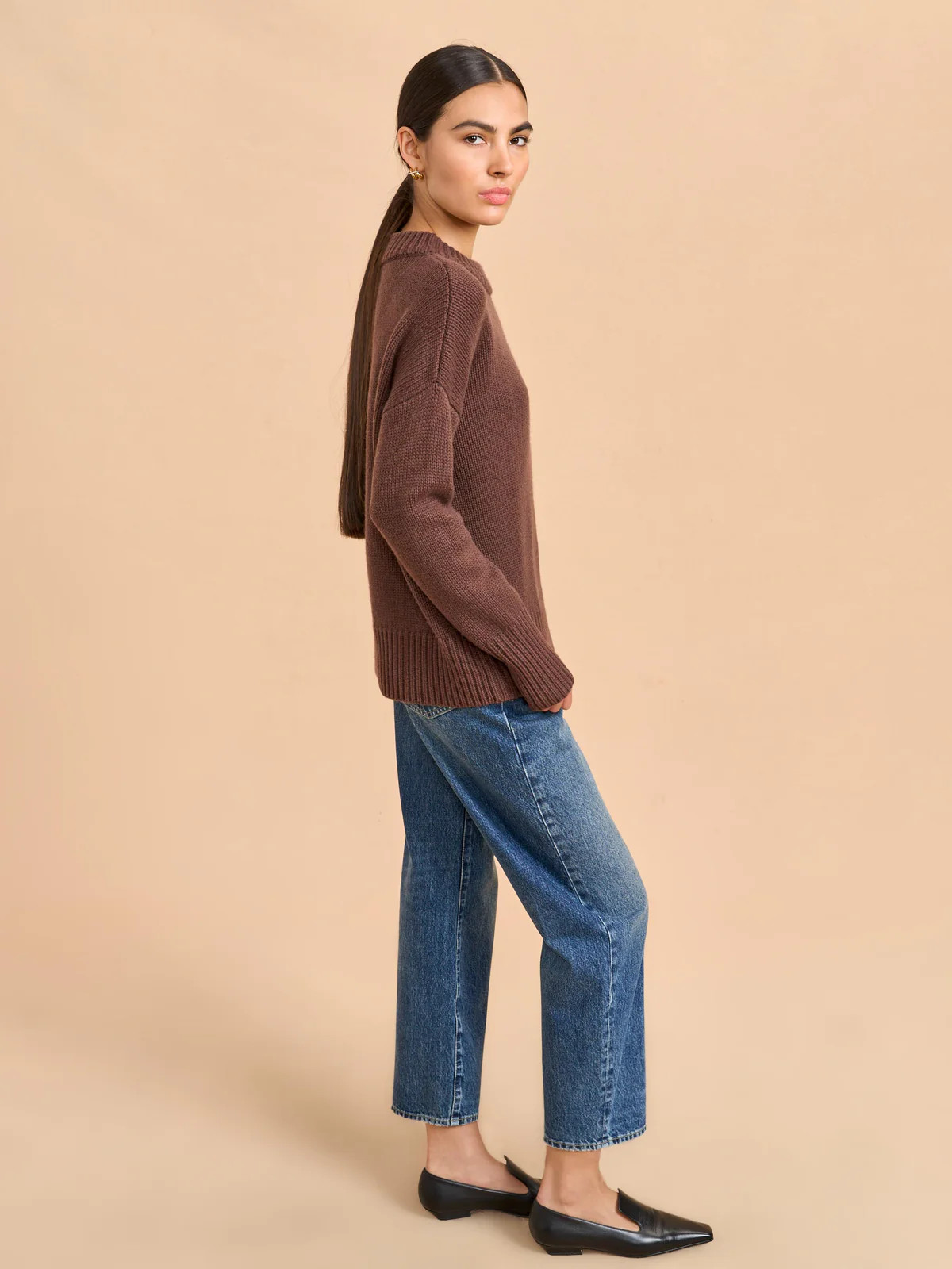 Solid Marin Sweater | La Ligne
