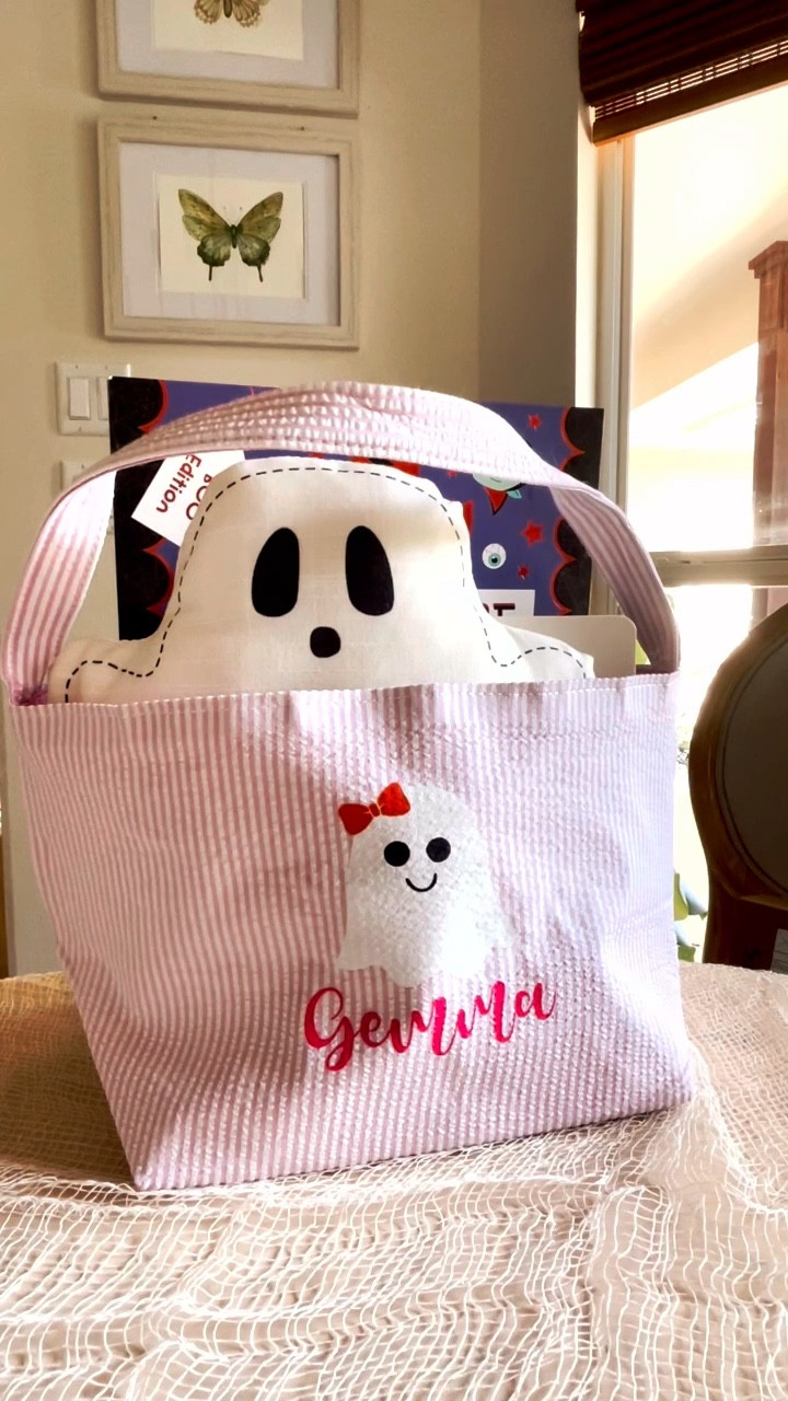 Toddler boo basket 
Toddler Halloween toys 
Halloween personalized bag  
Halloween pjs 



#LTKSeasonal #LTKKids #LTKHalloween