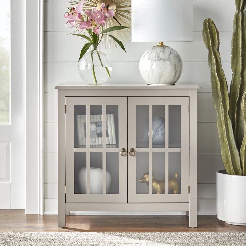 Phillips 31'' Tall 2 - Door Accent Cabinet | Wayfair North America