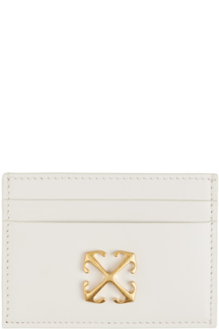 White Jitney Card Holder | SSENSE