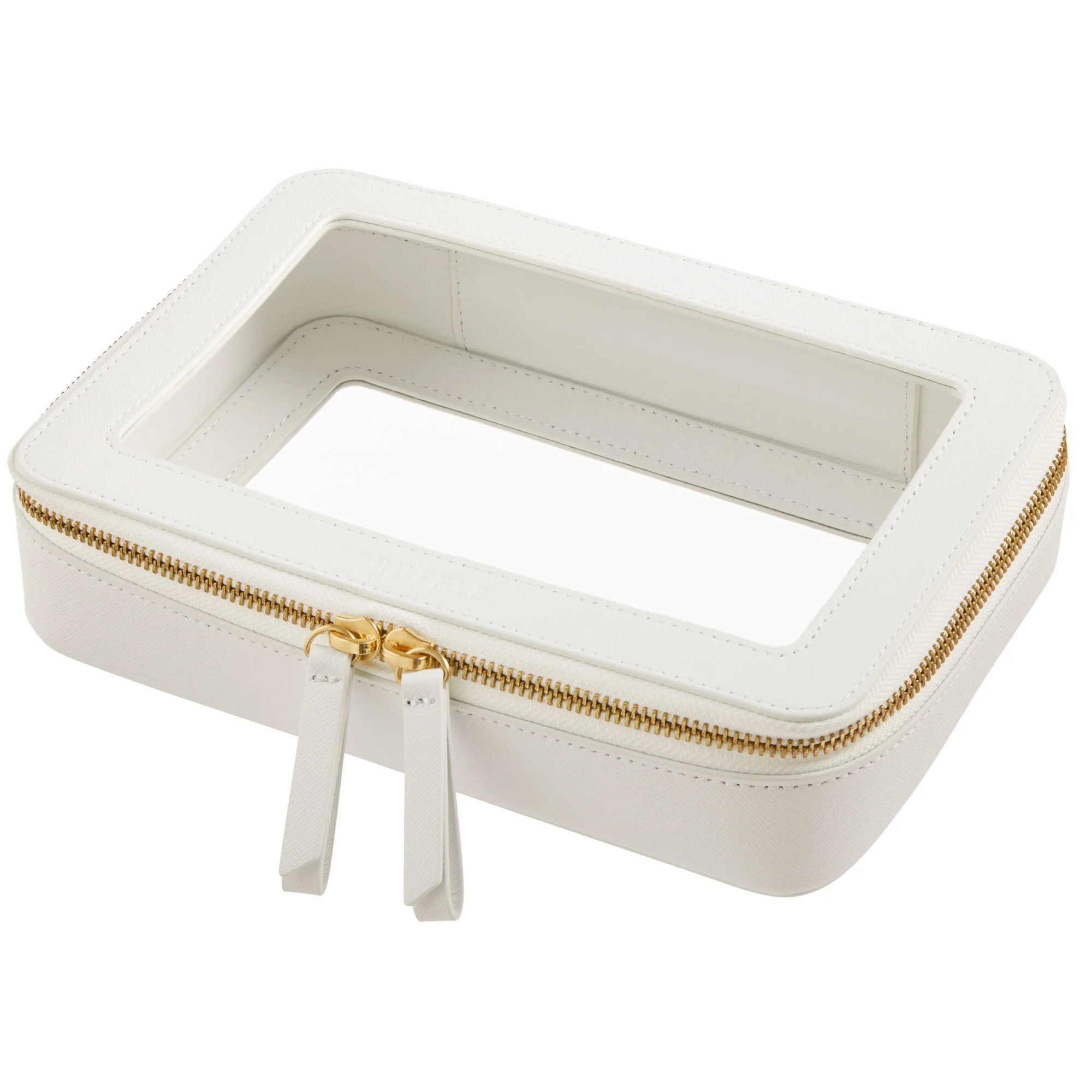 Clarity Large Jetset Case - Large Makeup Travel Case | Truffle | TRUFFLE