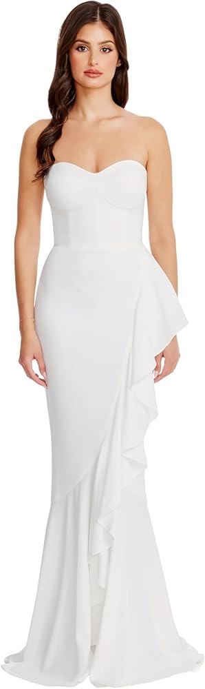 Dress The Population Women's Paris Bodycon Maxi Dress | Amazon (US)