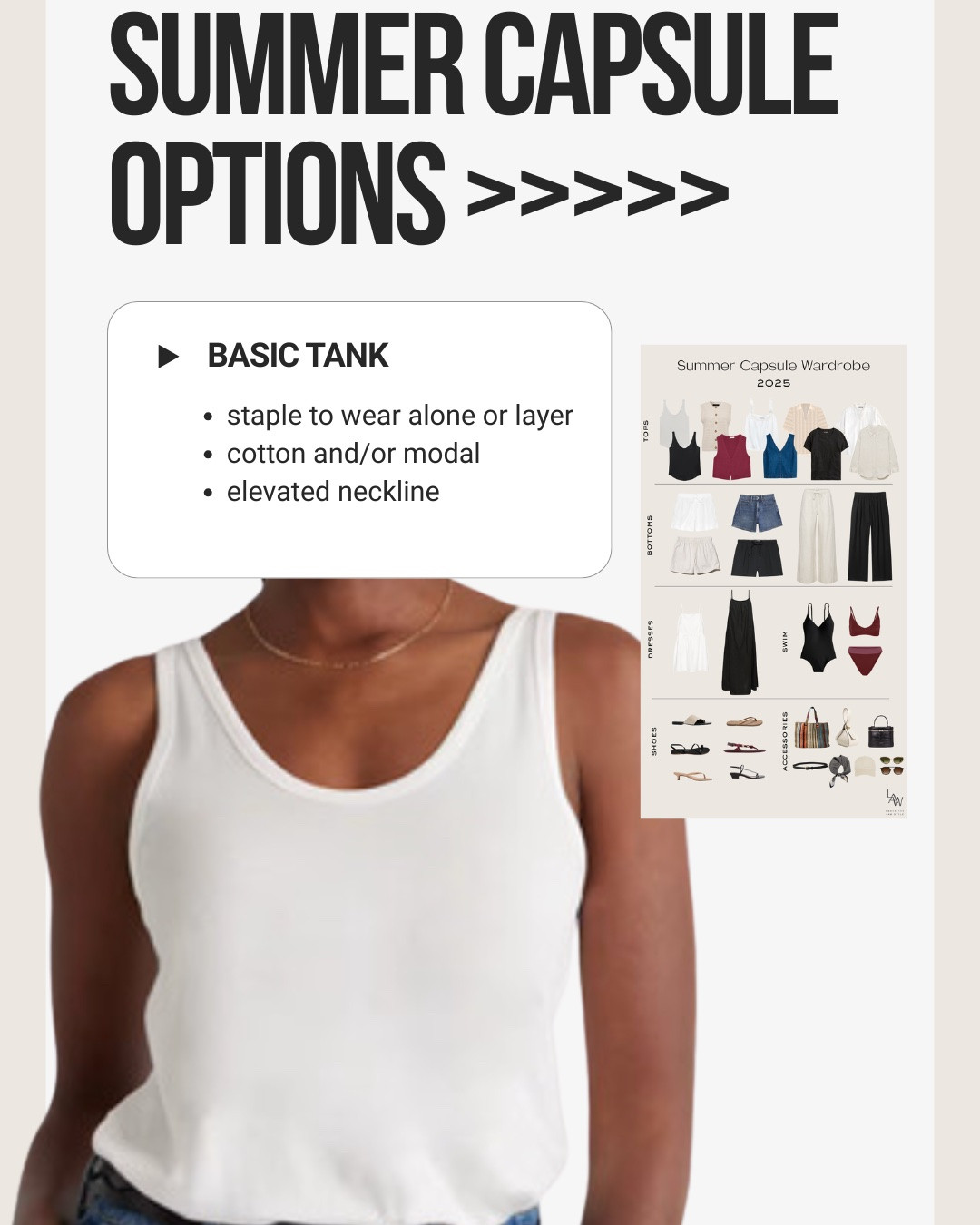 Summer Capsule: Tank Options

#LTKOver40 #LTKSaleAlert #LTKSeasonal