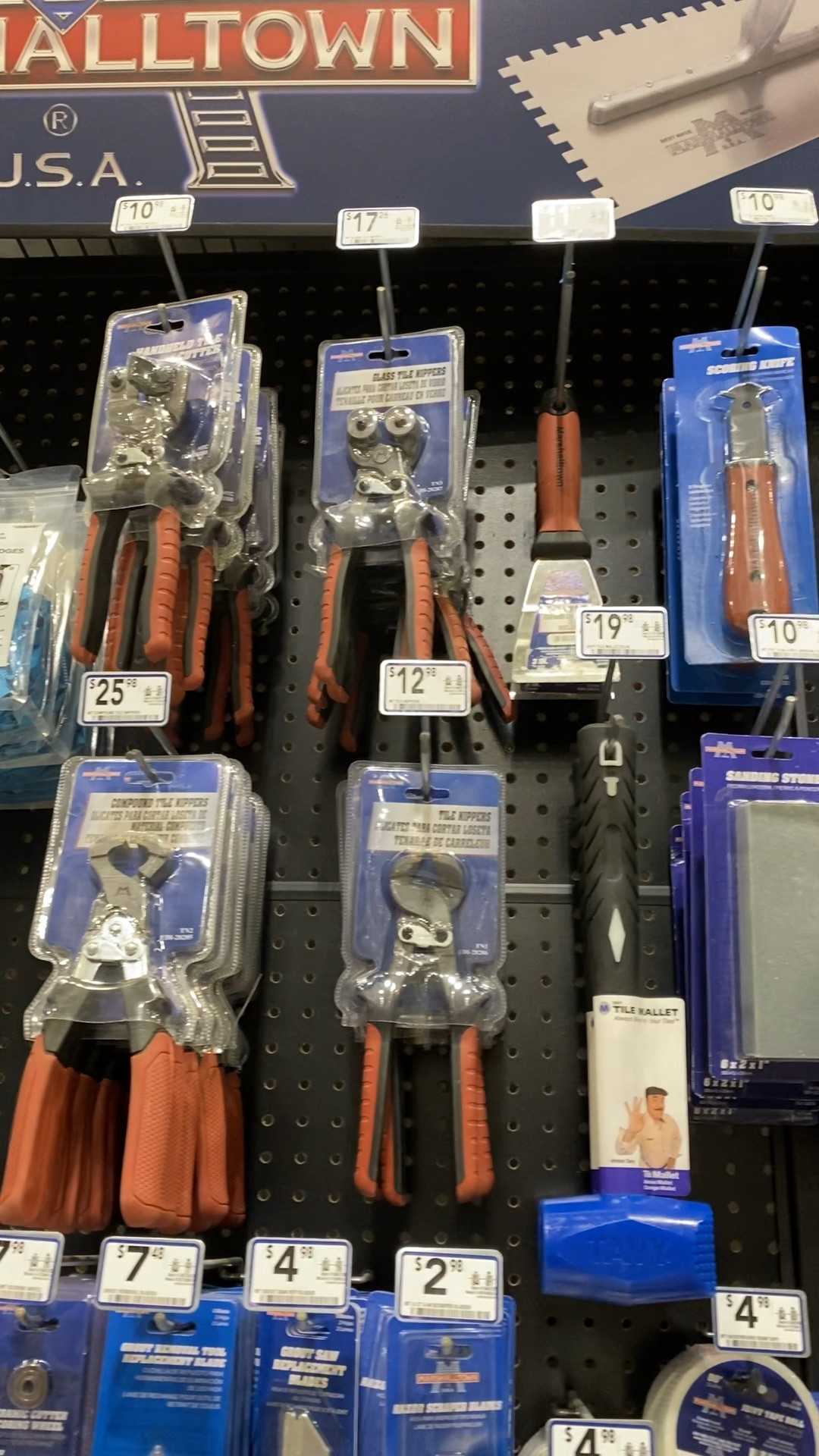 In a pinch, your local Lowe’s carries tools for making mosaic art. ⭐️ There are nippers available whether you’re working with glass or ceramic tile. ⭐️ For mosaic tips, tutorials, inspiration, and so much more please visit my YouTube channel: YouTube.com/julieweilbacher. Follow @julieweilbacher on Instagram for all things mosaic art. ceramic tile - porcelain tile - mosaic - tile cutting tools - mosaic art - mosaic tile - home renovations - hand cutting tools for tile

#LTKHome #LTKFindsUnder50 #LTKVideo