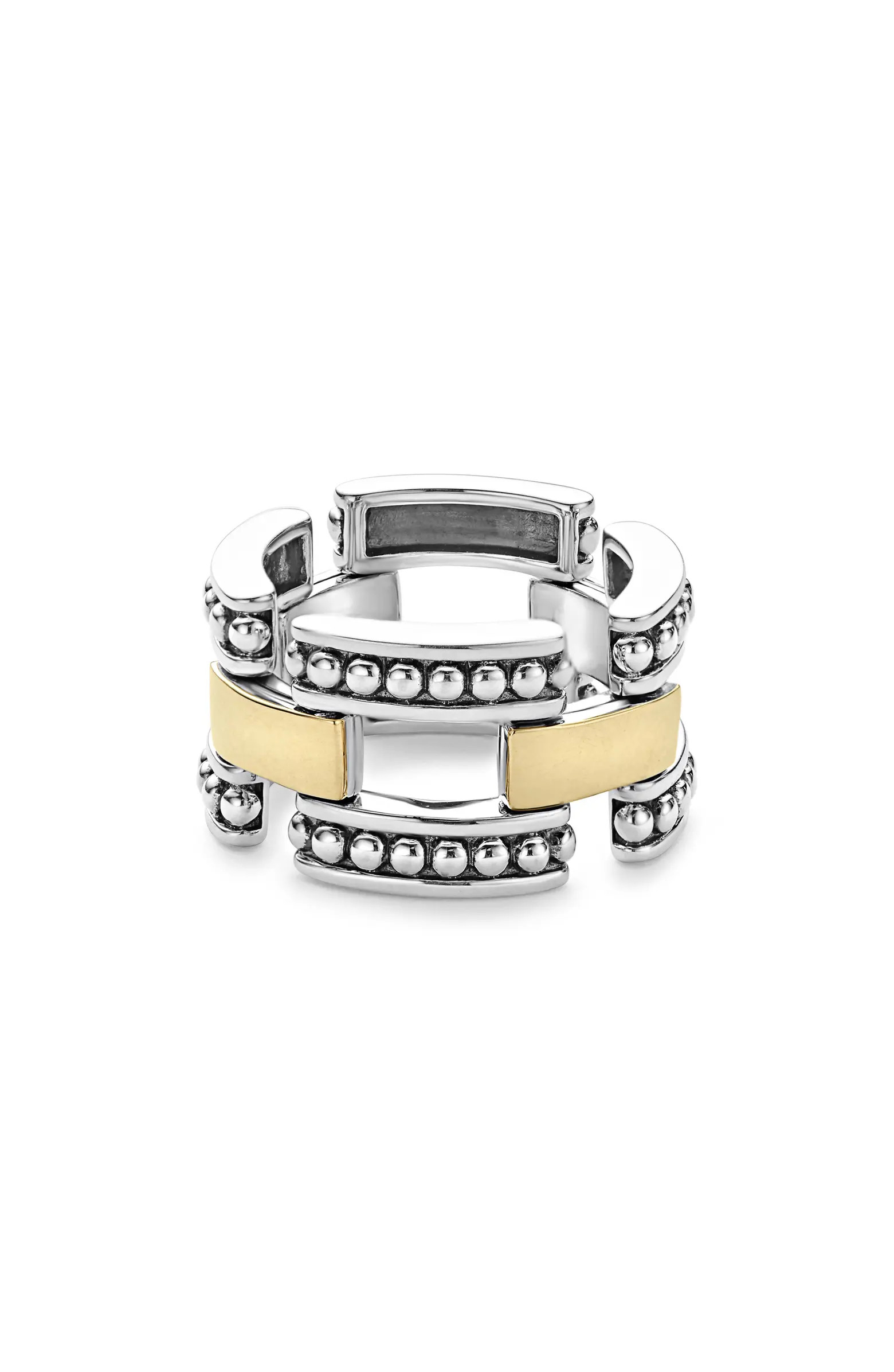 High Bar Caviar Link Ring | Nordstrom