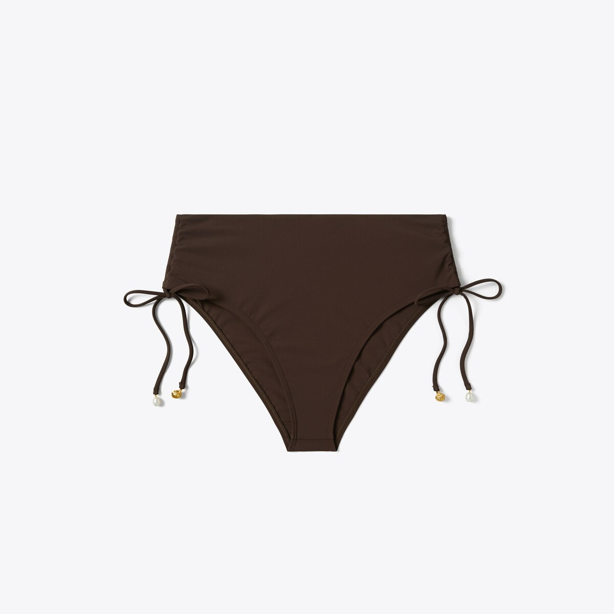 High-Waisted Cinched Bikini Bottom: Women's Designer Two Pieces | Tory Burch | Tory Burch (US)