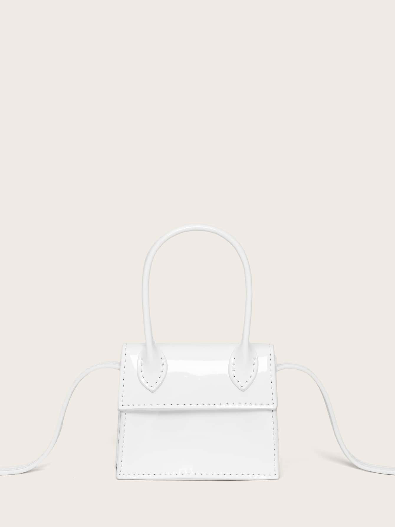 Mini Top Handle Satchel Bag | SHEIN