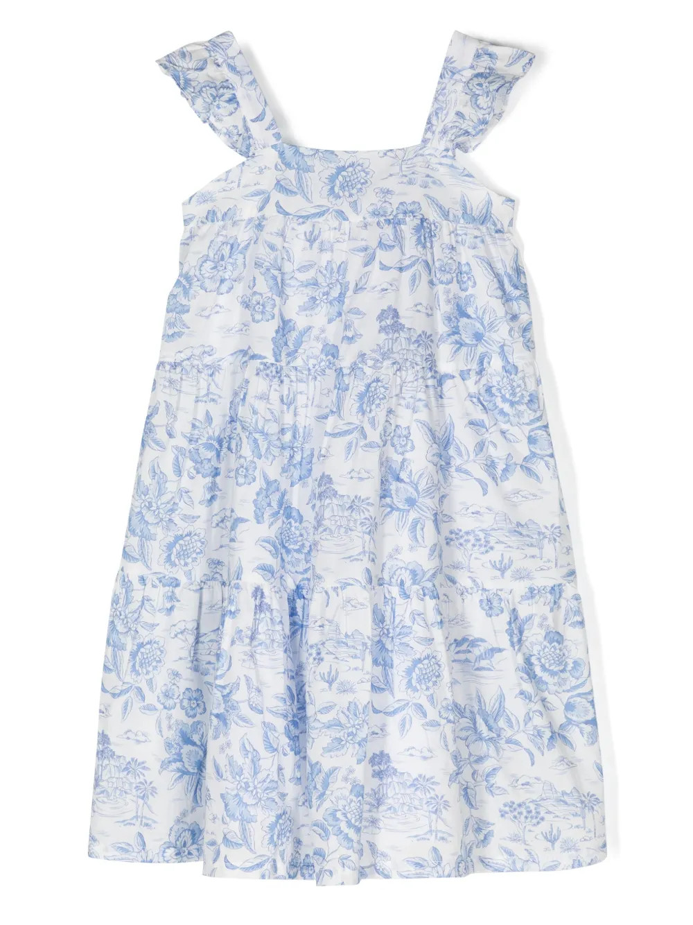 Tartine Et Chocolat Liberty Fabric floral-print Dress - Farfetch | Farfetch Global